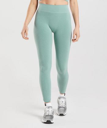 Gymshark Pause Seamless Ženske Tajice Plave | HR 4043MQZ